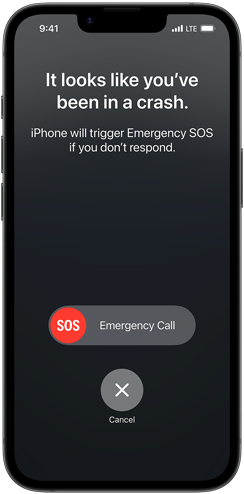 Ukázka posílání zpráv přes satelit na iPhonu 16e